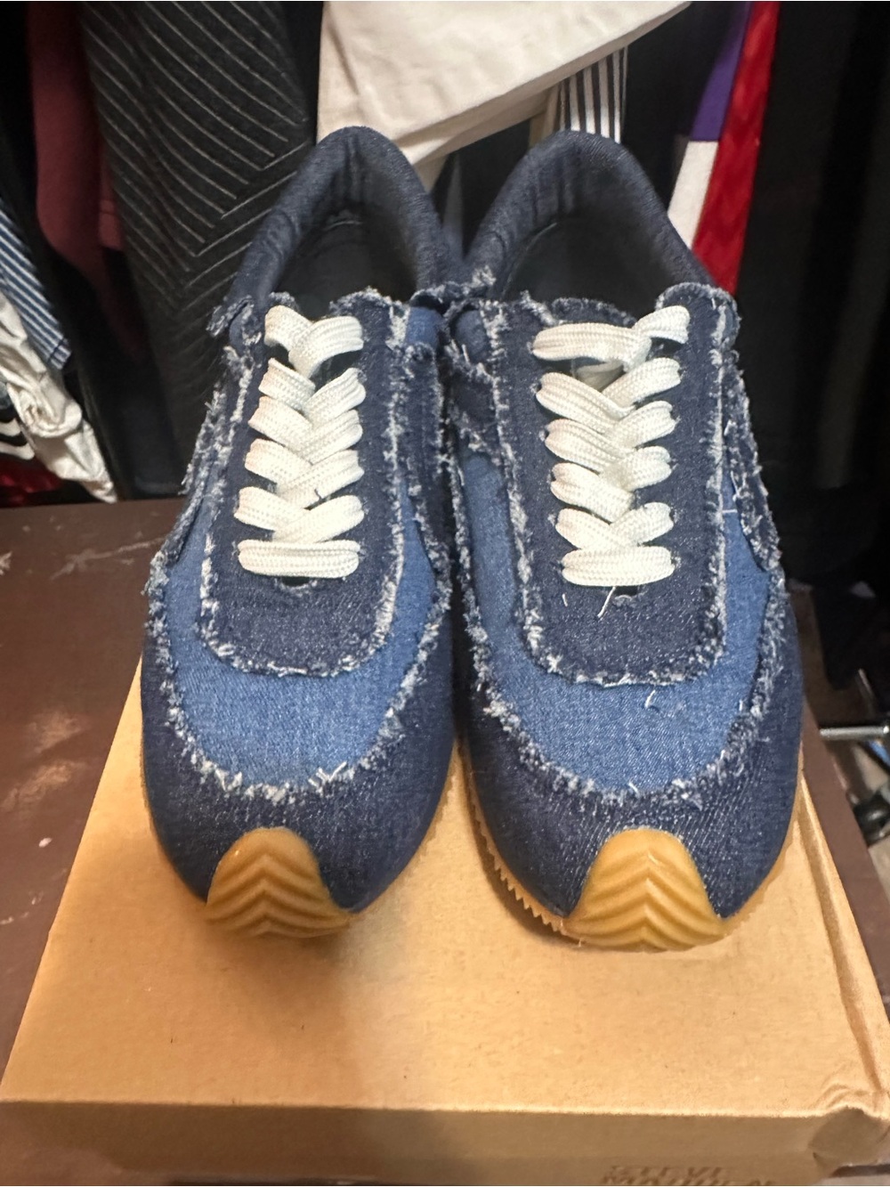 Steve Madden Kennie denim sneaker - Picture 2 of 4
